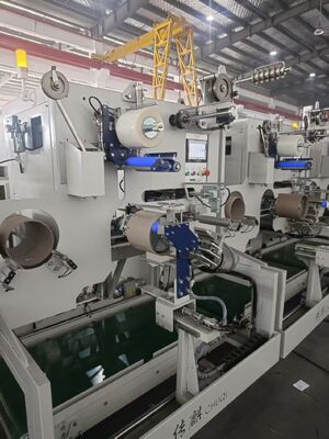 دستگاه سیم‌پیچ تمام اتوماتیک نوع نقاله با سیم‌پیچی داخلی و تسمه PP