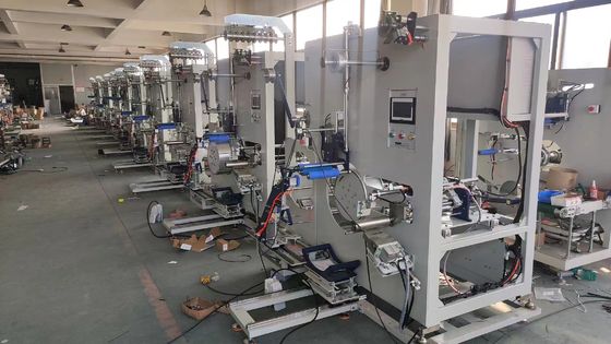خط اکستروژن کمربند PET کاملا اتوماتیک کنترل PLC اسپری کمربند پلاستیکی