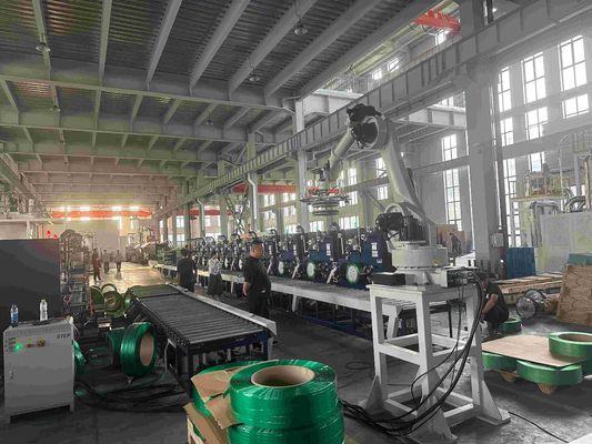 1.5kW 32mm پلاستیک PET باند Winder 350m/Min تنظیم قابل تنظیم پیچ