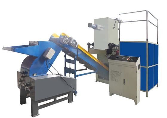 محرک بزرگ یک روتر Shredder رام ساخت برای خرد کردن زباله های خطرناک