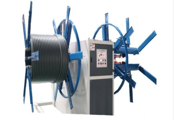 دستگاه پیچ و خم کردن لوله های پلاستیکی با دو دیسک کنترل خودکار کامل PLC