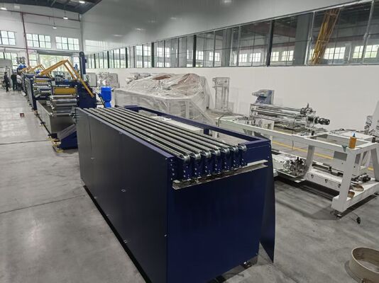 آمپولیتر 200 متری با پیچ و تاب مداوم بدون توقف و کنترل خودکار مرتبط برای قفسه ذخیره سازی نوار